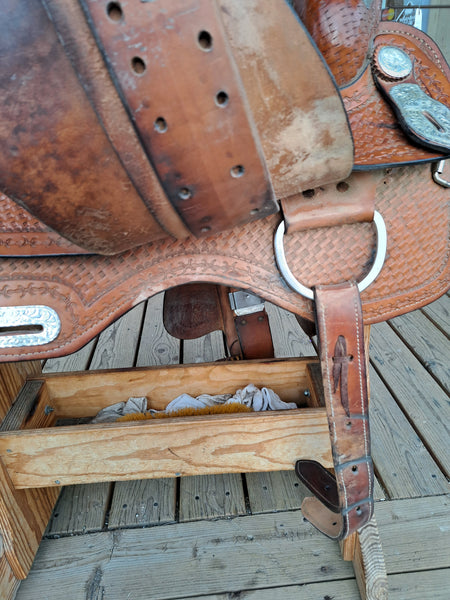 16" Silver Royal Western Equitation Show Saddle