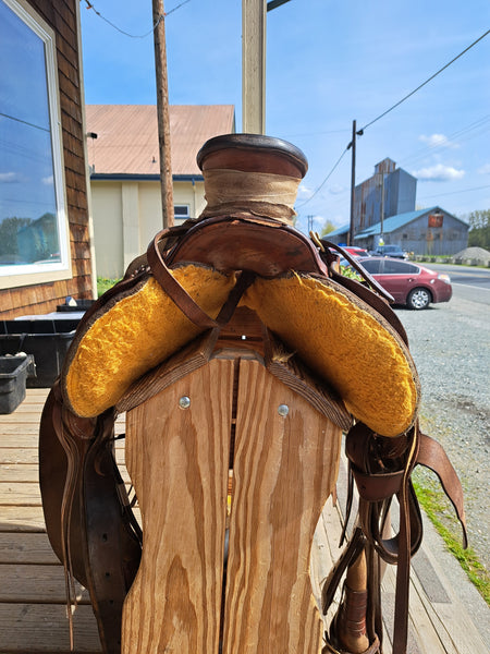 16" JC Martin Wade Ranch Roping Saddle