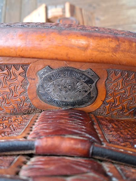 16" Rocky Custom Western Equitation Show Saddle