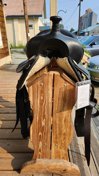 ON TRIAL 16" King Series Synthetic Gaited Western Trail Saddle