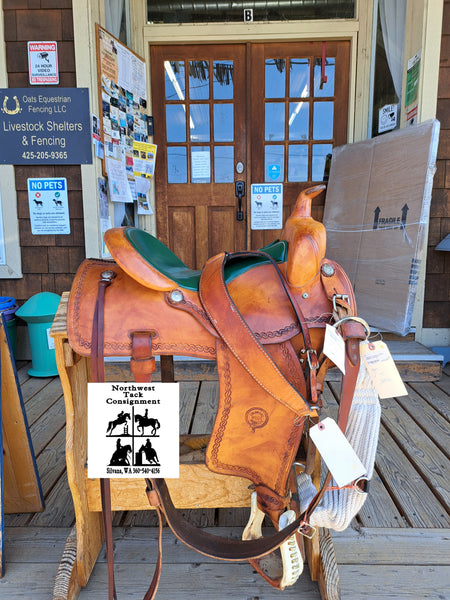 15" Colorado Saddlery Plain Prairie Comfort Ranch Trail Saddle