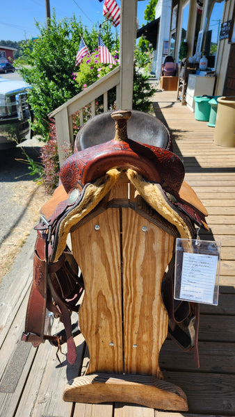 15" Rico Barrel Racing Saddle