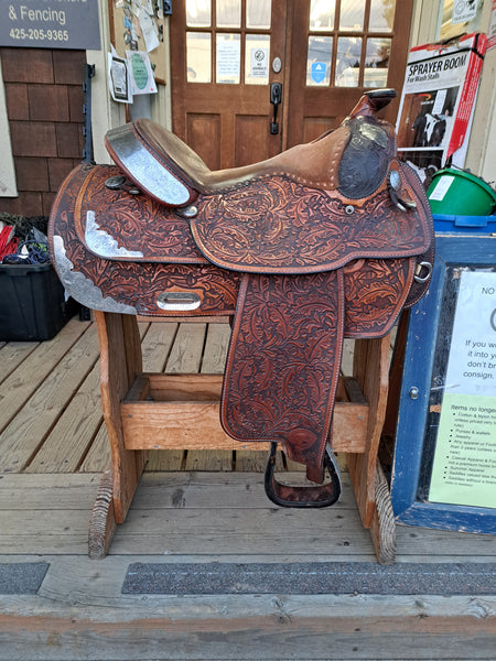 16" Hereford Tex Tan Western Equitation Show Saddle