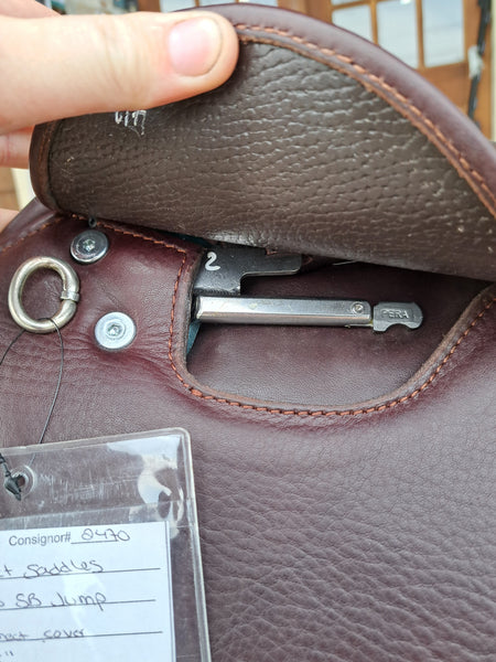 17.5" Connect Saddles Rialto SB Jump Saddle