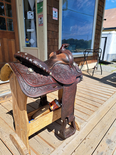15" Circle Y Western Equitation Show Saddle
