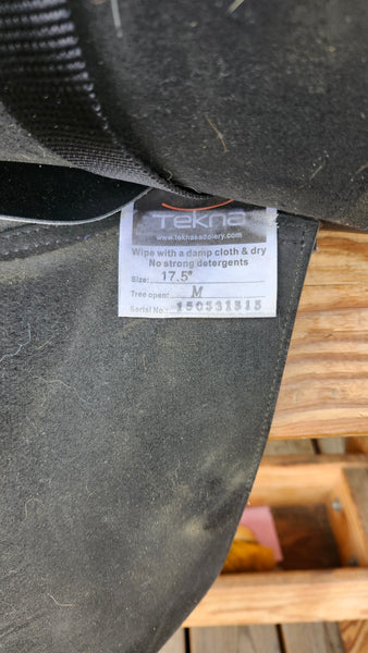 17.5" Tekna S Line Dressage Saddle