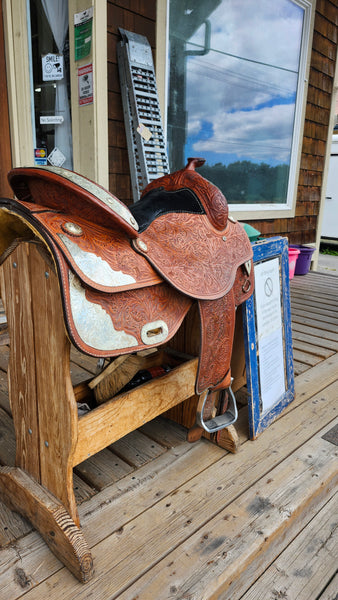 17" Corriente Western Equitation Show Saddle