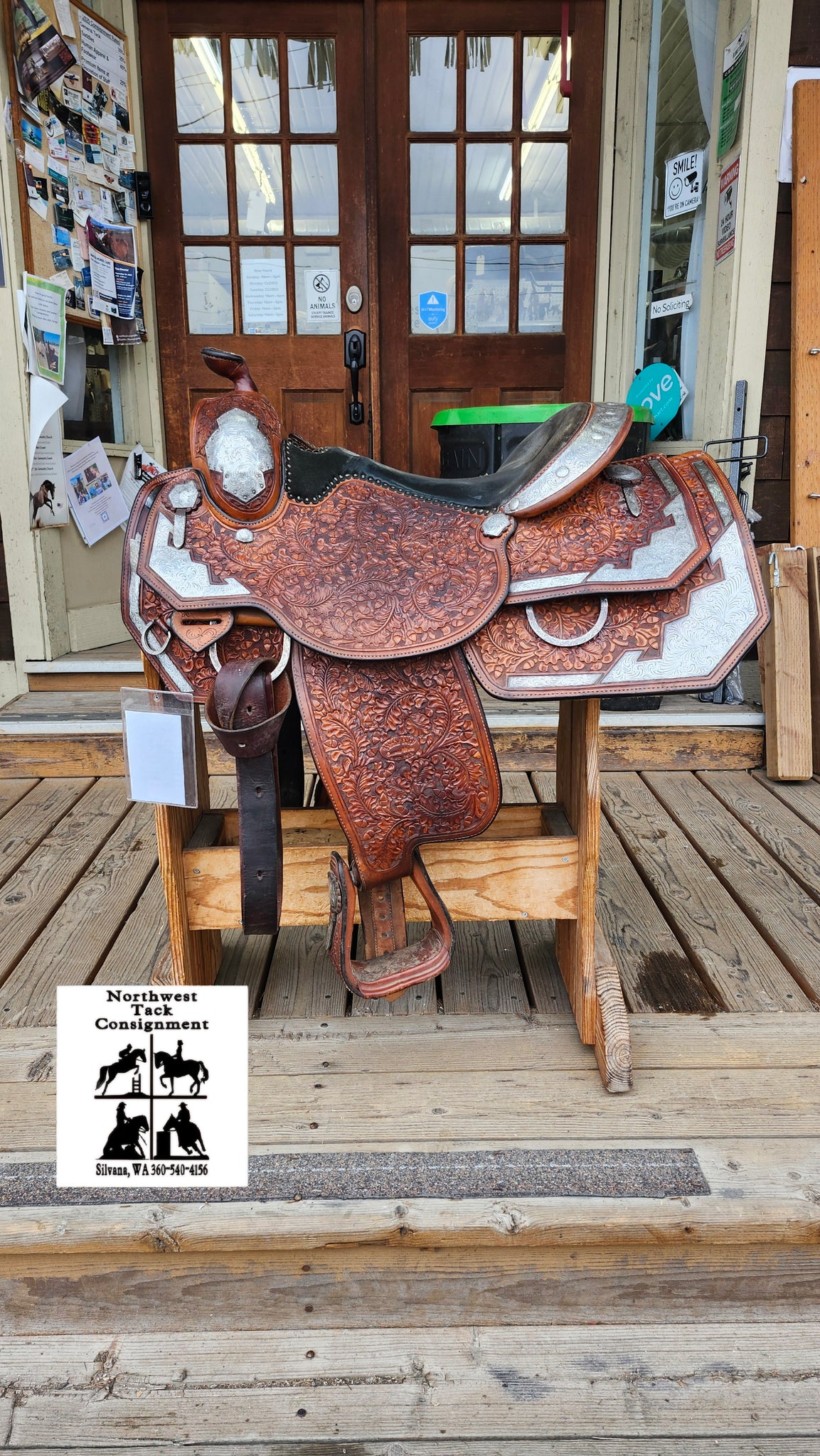 16" Allen Ranch Custom Western Equitation Show Saddle