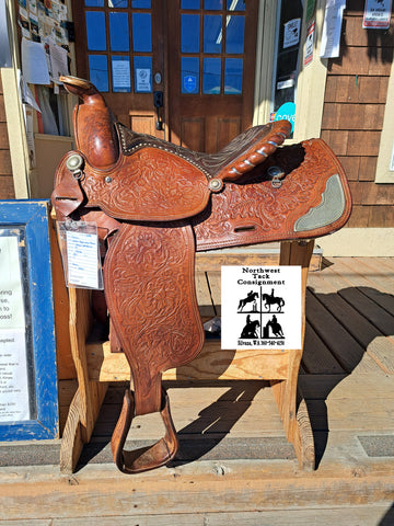 15" Simco Western Equitation Show Saddle