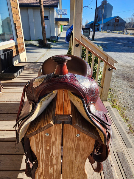 15" Hereford Tex Tan Western Equitation Show Saddle