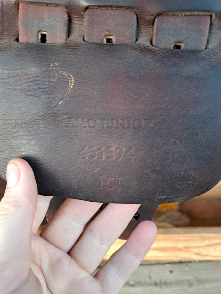 15" Pessoa AMO Junior Jump Saddle