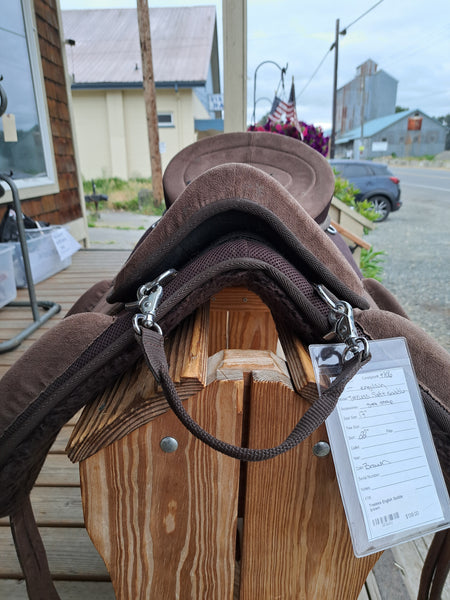 17" English softsaddle Treeless Saddle