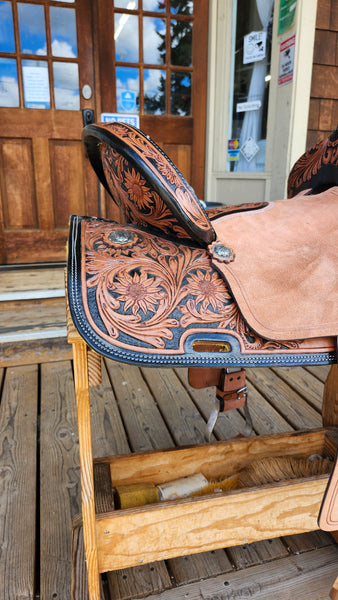 15" Blue Ridge All Around Ranch Saddle