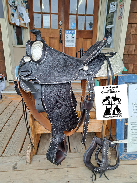16" Marty Kosel Custom Equitation Saddle
