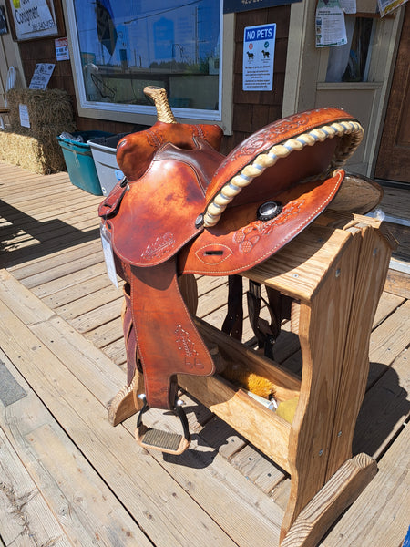 15" Billy Shaw Barrel Saddle
