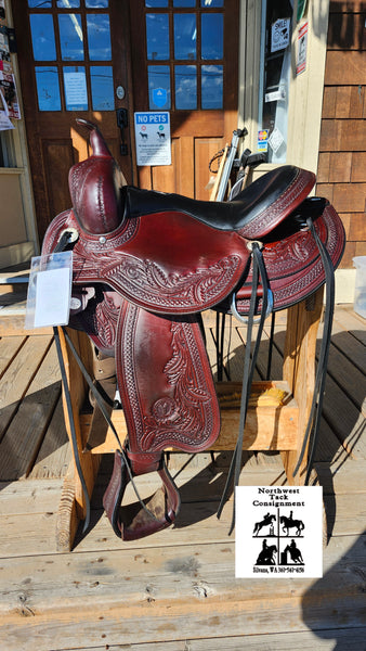 15.5" Circle Y Julie Goodnight Wind River Trail Saddle