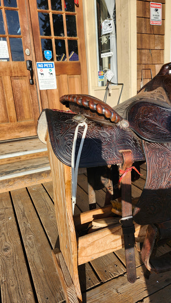15" Vintage Simco Western Trail Saddle