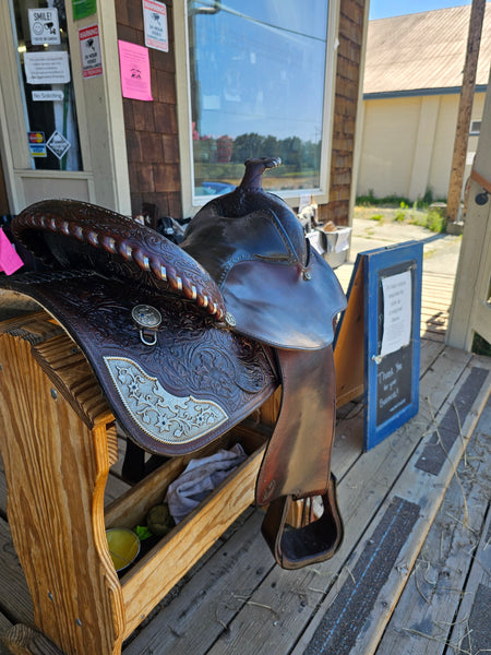 15" Circle Y Western Equitation Saddle