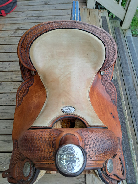 16" Billy Cook Reiner Western Saddle