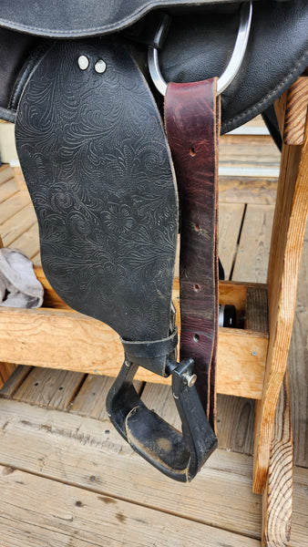14" Circle P by Wintec Synthetic Western Saddle