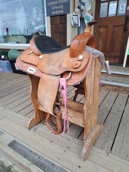 15" Abetta All Around Western Saddle