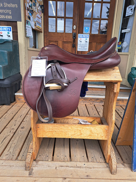 19" Bates Caprilli Close Contact Saddle