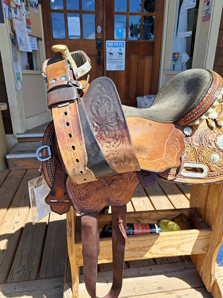 14.5" Martha Josey Ultimate Starlight Barrel Racing Saddle