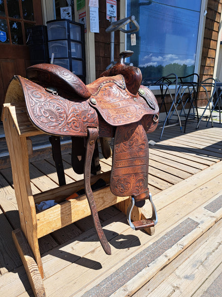14" Horseman's Supply Martha Josey Barrel Saddle