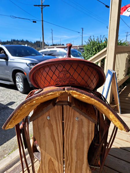 14" Paul Taylor Barrel Saddle