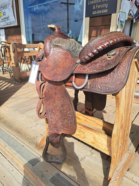 17" Hereford Equitation Saddle