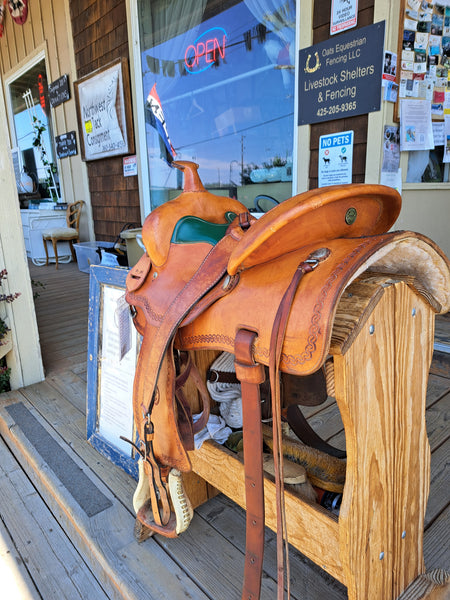 15" Colorado Saddlery Plain Prairie Comfort Ranch Trail Saddle