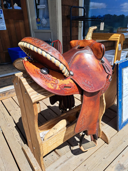 15" Billy Shaw Barrel Saddle