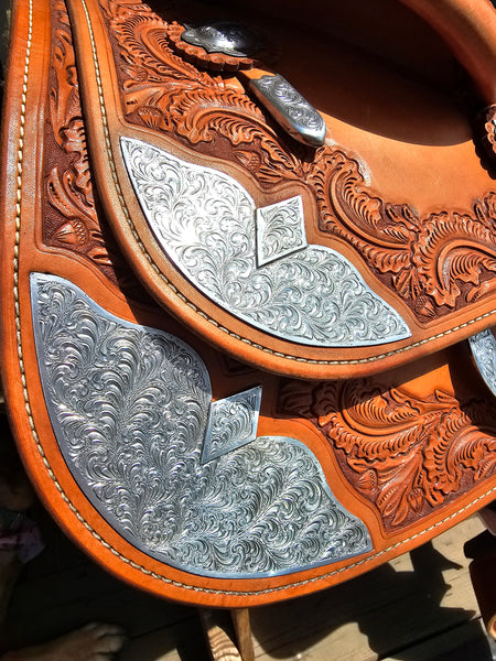 16.5" Randy Paul by Bob's Custom Saddlery Western Equitation Saddle