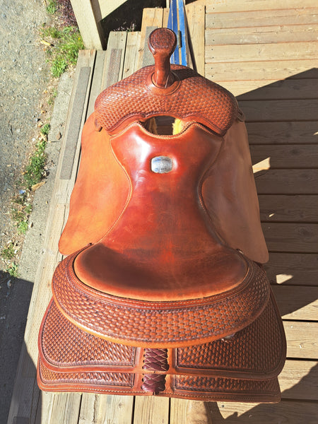 16" Cowhorse Equipment Cowhorse Saddle