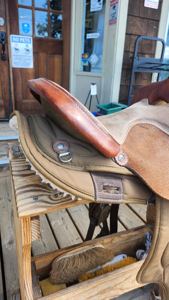 14" Big Horn Cordura Western Saddle