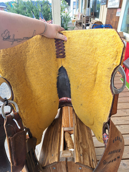 14" Corriente Barrel Racing Saddle