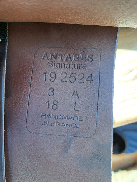 18" Antares Signature Close Contact Jumping Saddle