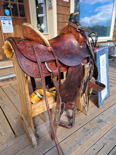 15" Santa Fe Roping Saddle