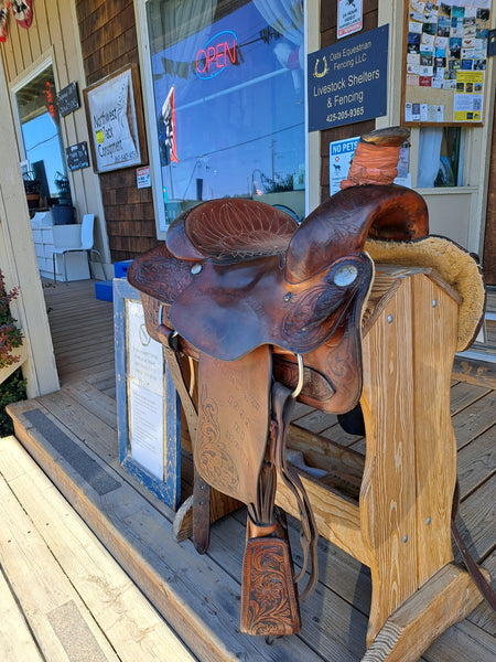 16" Billy Cook Roping Saddle