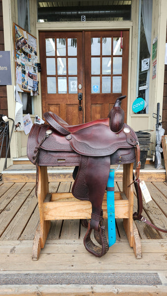 ON TRIAL 16" Crates Western Trail Saddle Package