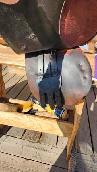 17" Pessoa Close Contact Jump Saddle
