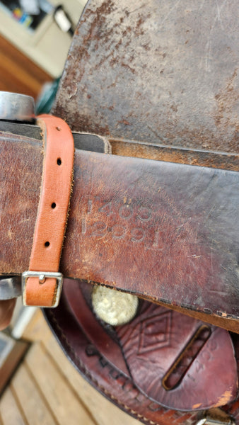 16.5" Diamond Barrel Saddle