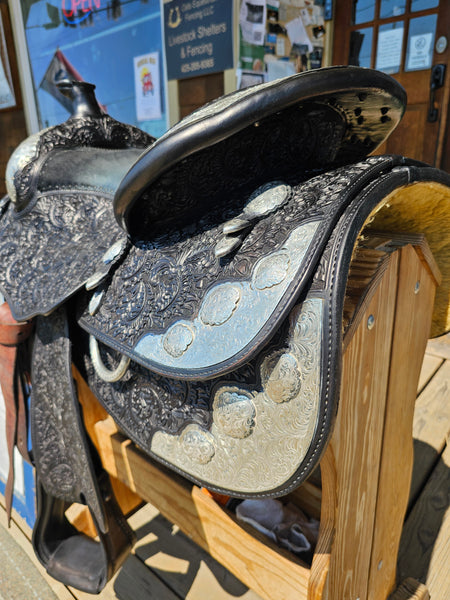 16" Blue Ribbon Western Equitation Show Saddle