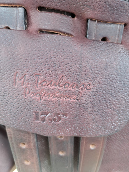 17.5" M. Toulouse Annice Close Contact Jumping Saddle
