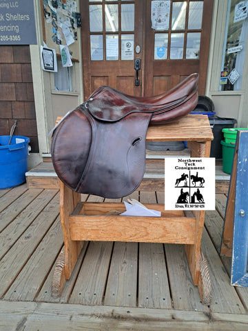 17" Antares Jump/Close Contact Saddle