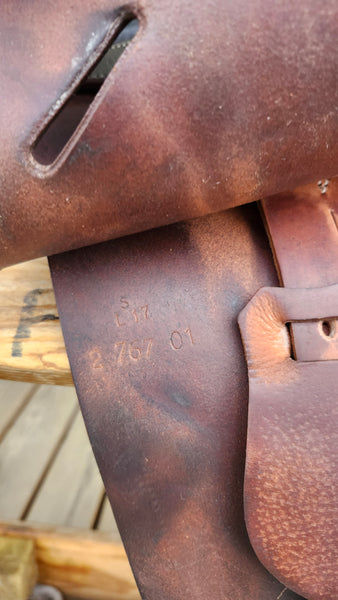 17" Butet Close Contact Jumping Saddle