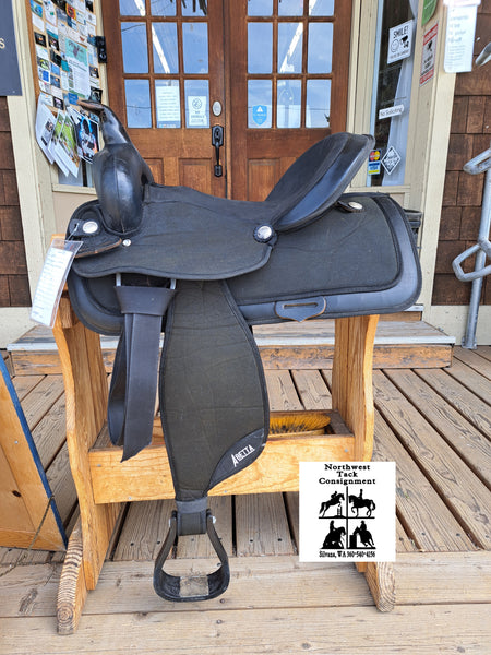15" Abetta Synthetic Western Saddle
