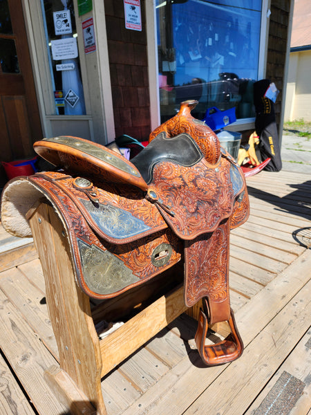 16" Big Horn Western Equitation Saddle