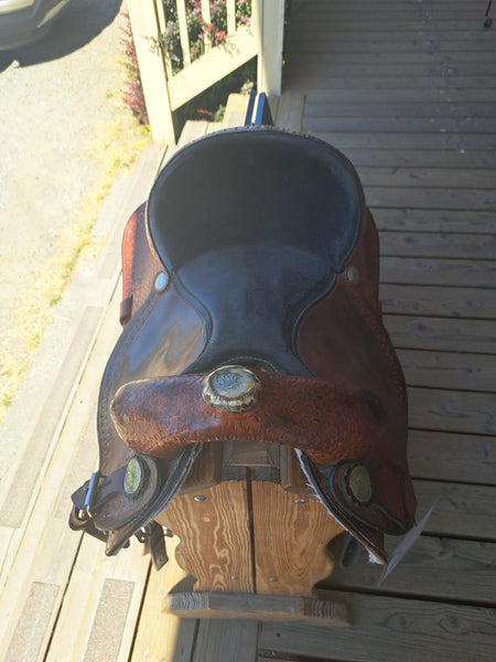 15" Saddle King Barrel Saddle