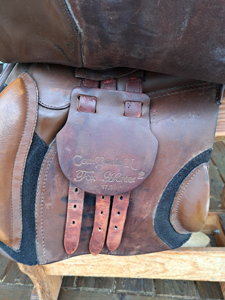 17.5" Duett Companion 2 Fox Hunter all purpose english saddle
